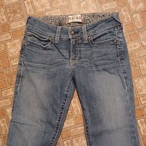 Ariat Women's Straight Leg Blue Jeans Sizee 29R